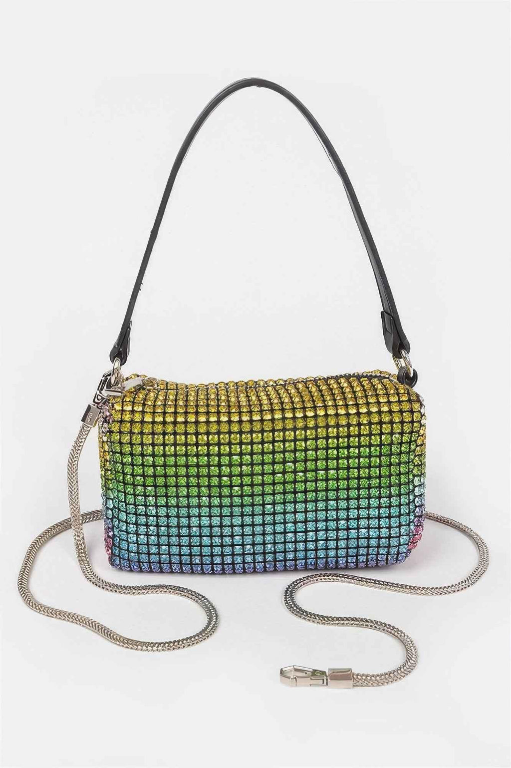 Oversized Rhinestone Clutch - Mr Lou’s Place
