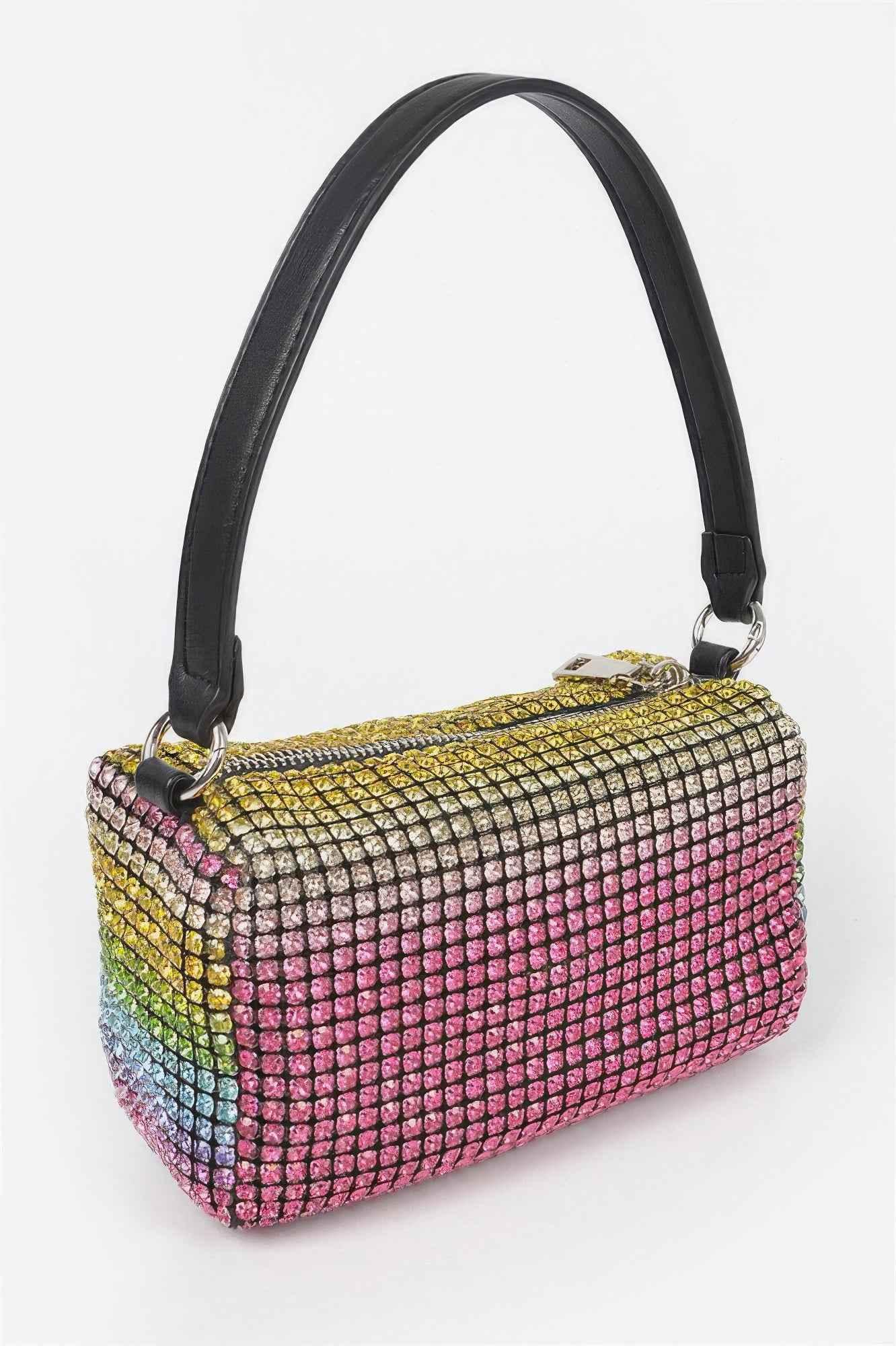 Oversized Rhinestone Clutch - Mr Lou’s Place