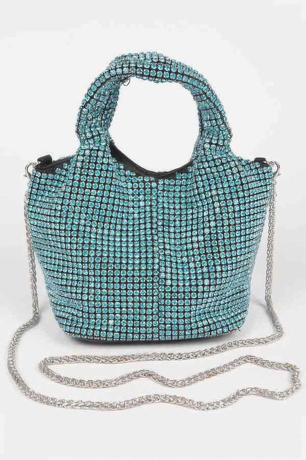 Ovesized Rhinestone Clutch - Mr Lou’s Place