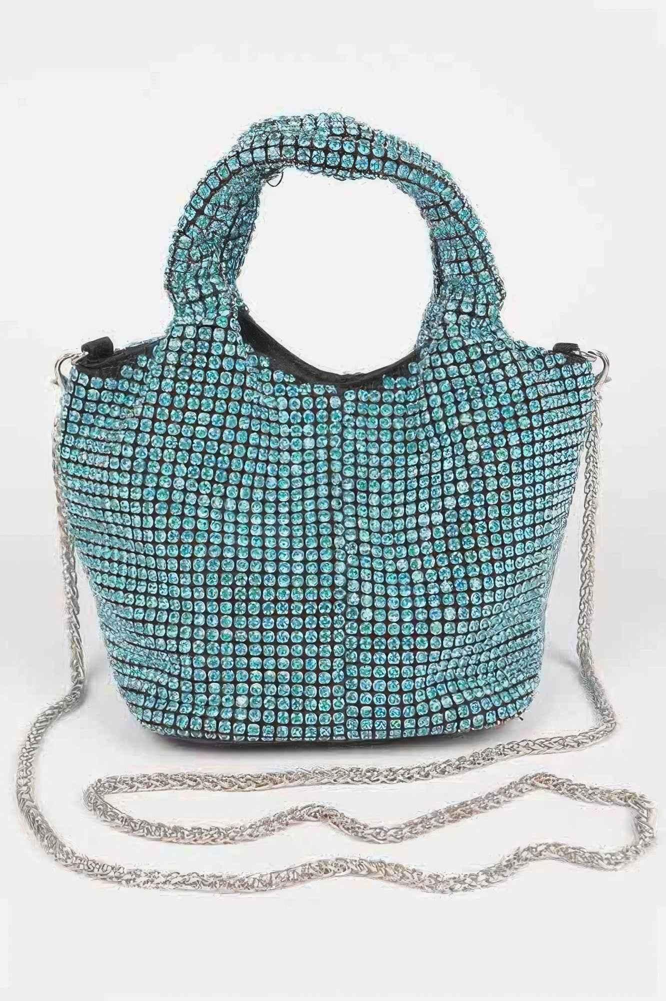 Ovesized Rhinestone Clutch - Mr Lou’s Place