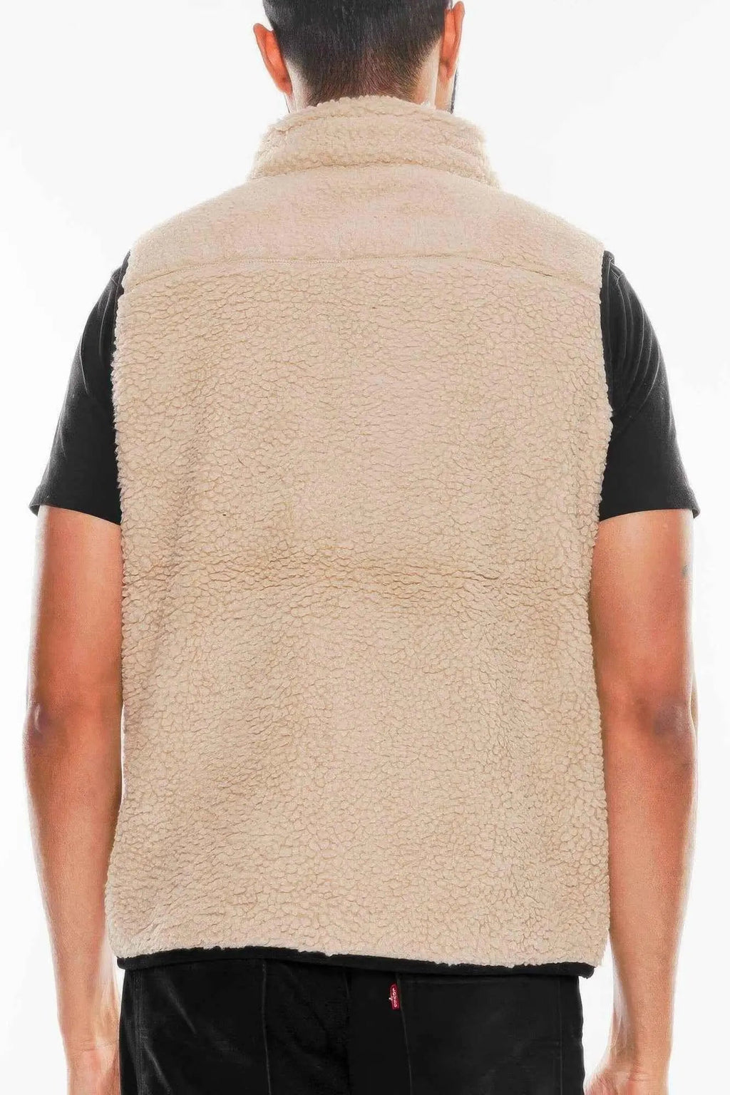 Padded Sherpa Fleece Vest - Mr Lou’s Place