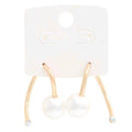 Pearl Bead Metal Earring - Mr Lou’s Place