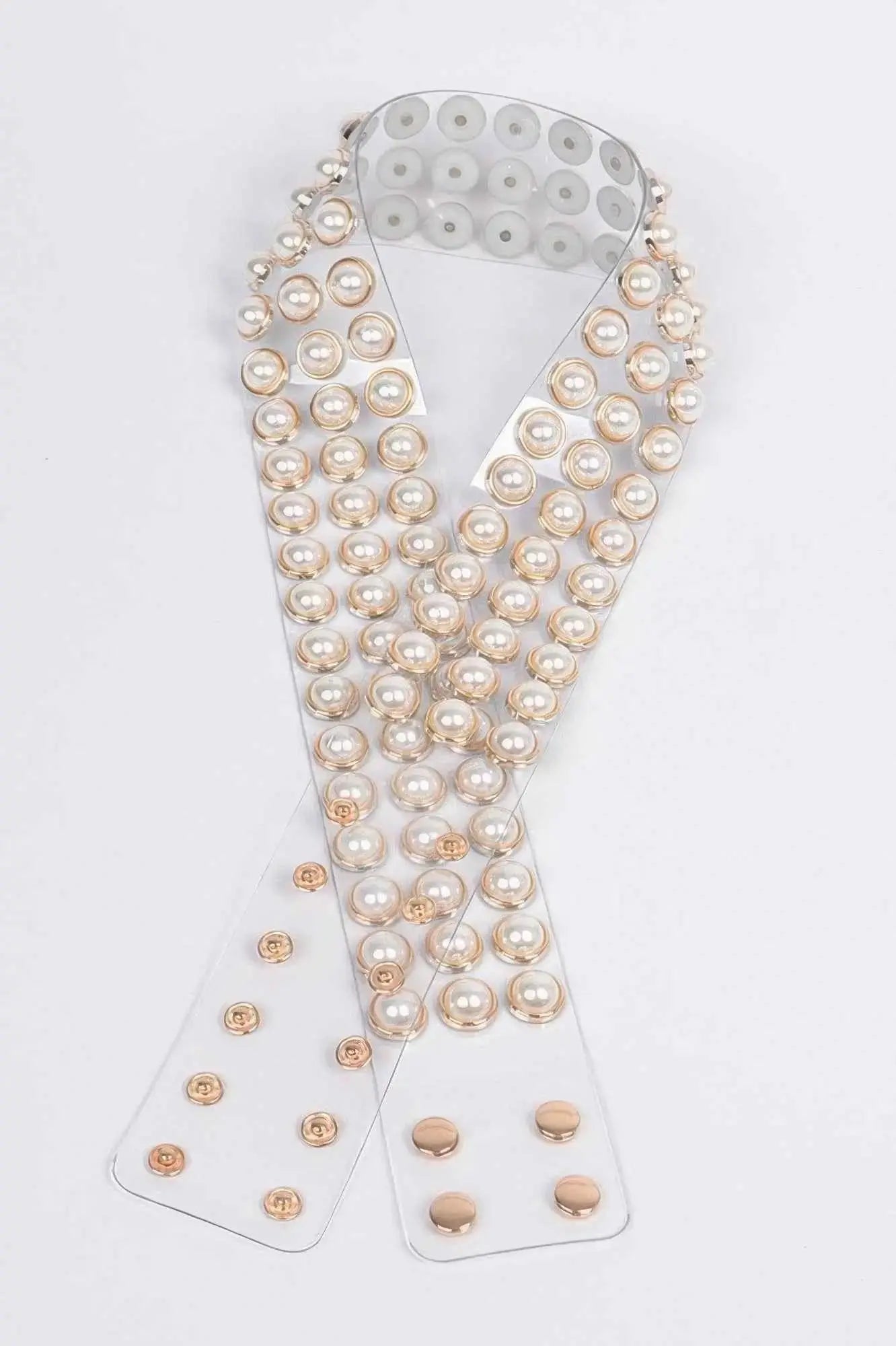 Pearl See Through Belt - Mr Lou’s Place