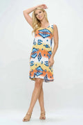 Plus Size Bns Print Missy Tank Dress - Mr Lou’s Place