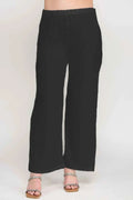 Plus Size Crinkle Knit Pants - Mr Lou’s Place