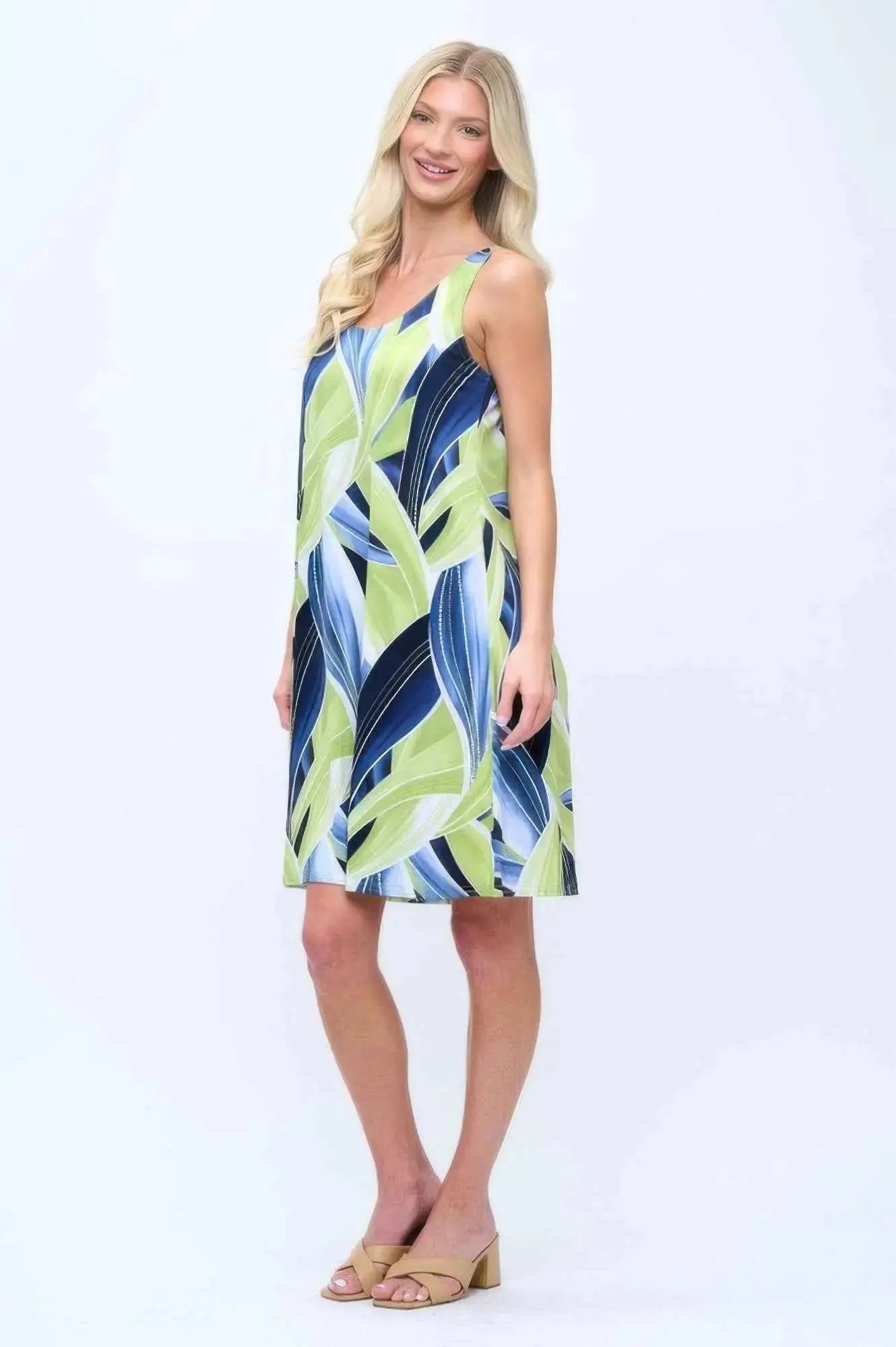 Plus Size Hit Missy Tank Dress - Mr Lou’s Place