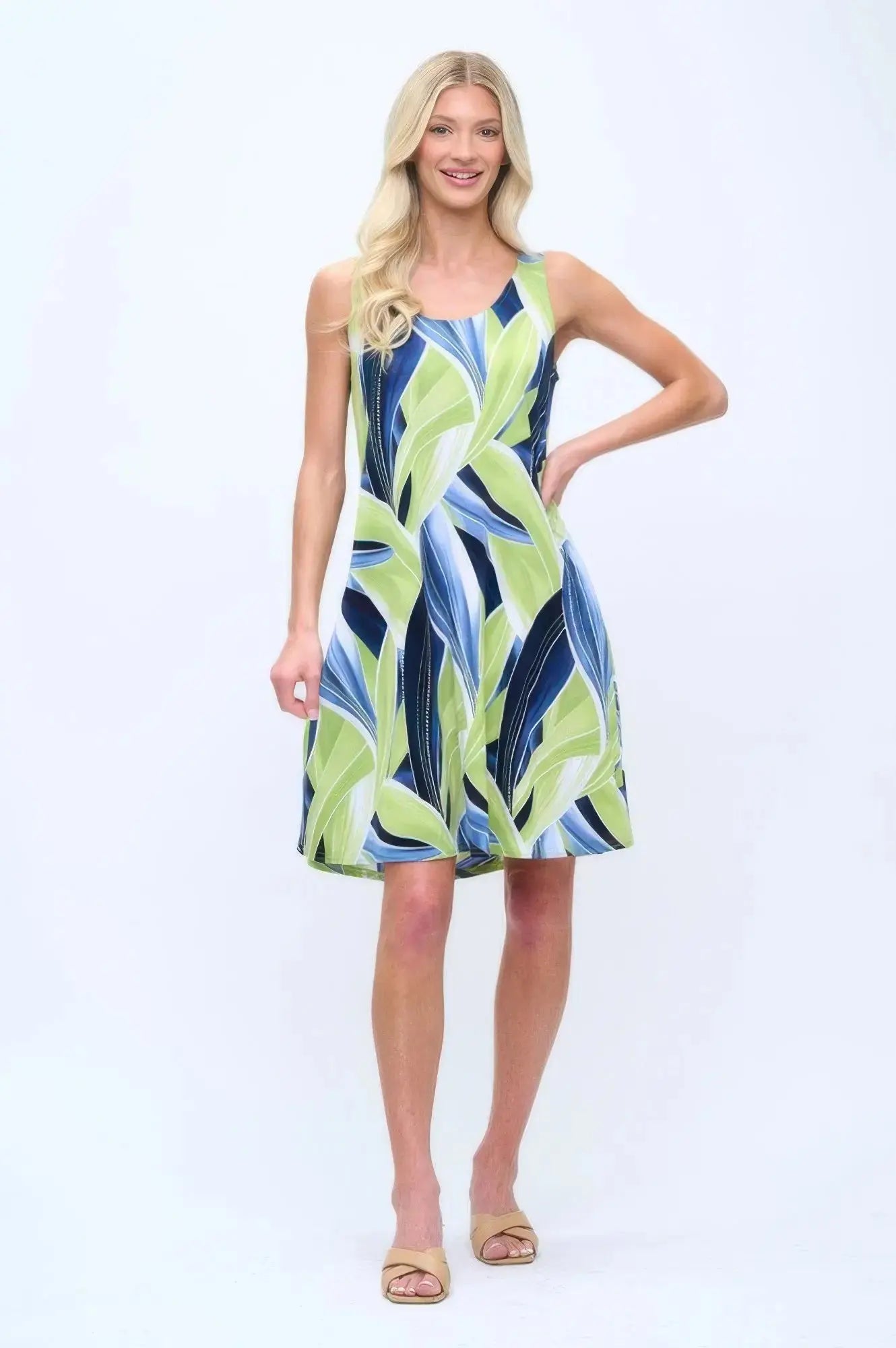 Plus Size Hit Missy Tank Dress - Mr Lou’s Place