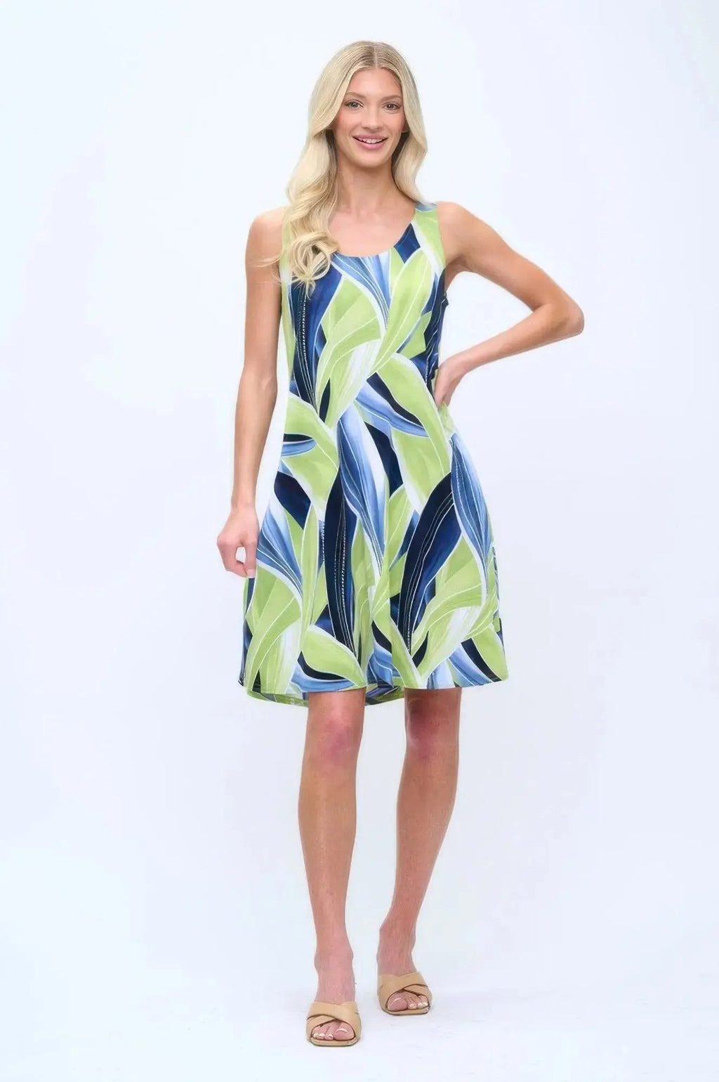 Plus Size Hit Missy Tank Dress - Mr Lou’s Place