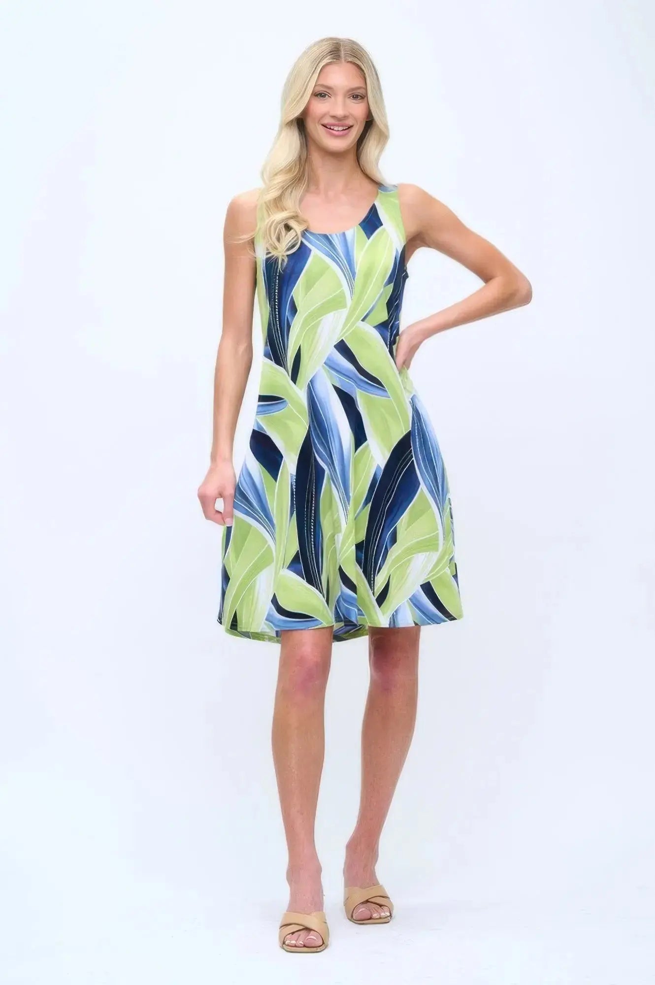 Plus Size Hit Missy Tank Dress - Mr Lou’s Place