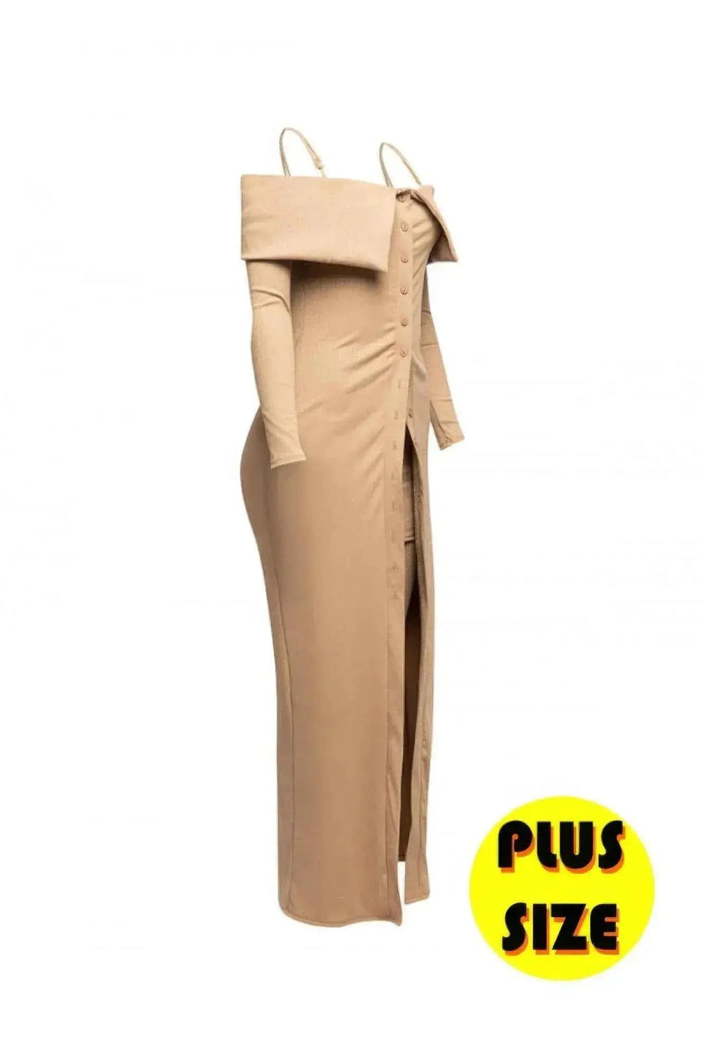 Plus Size Long Length Top & Skirt Leggings Set - Mr Lou’s Place