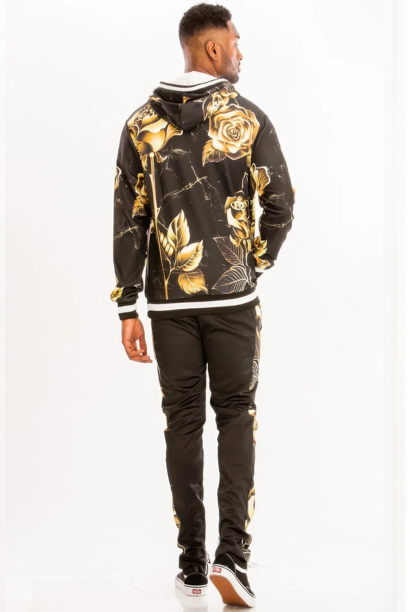 Print Hoodie And Sweat Set - Mr Lou’s Place