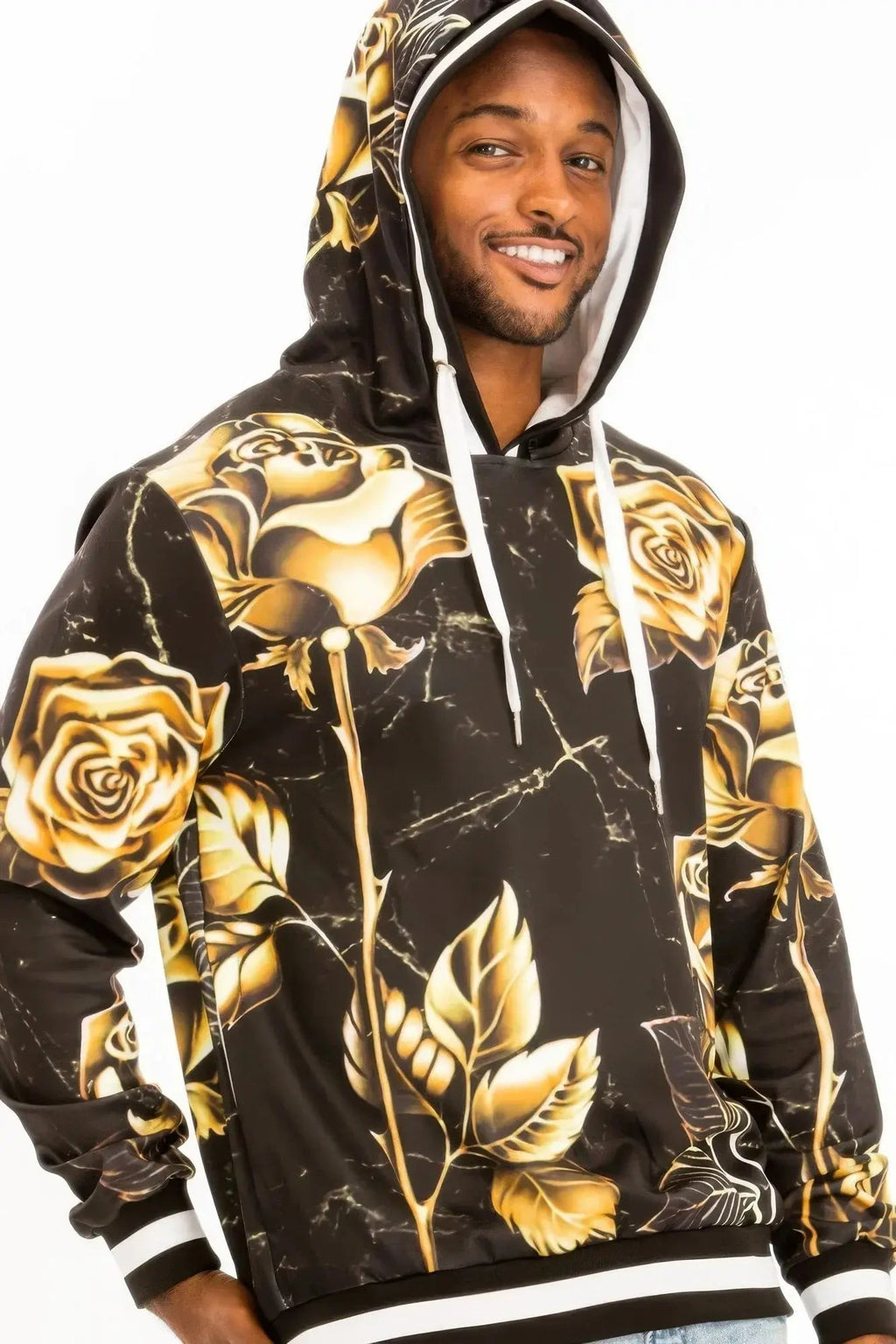 Print Hoodie And Sweat Set - Mr Lou’s Place