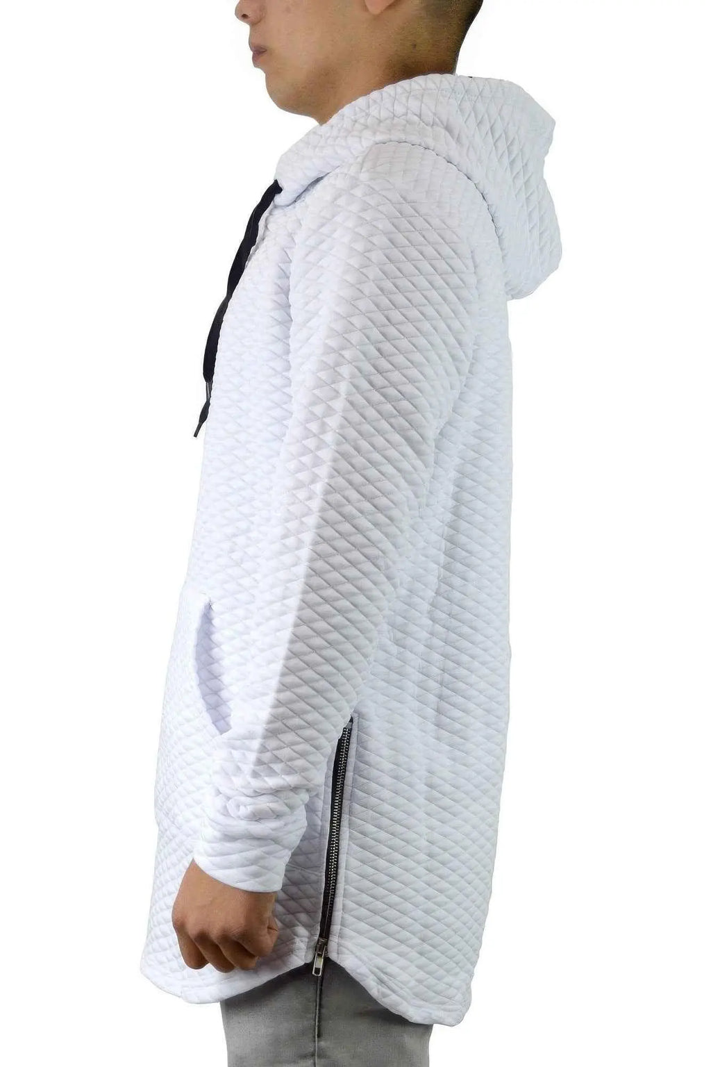 Quilted Pullover Hoodie Sweatshirts - Mr Lou’s Place