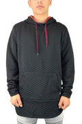 Quilted Pullover Hoodie Sweatshirts - Mr Lou’s Place