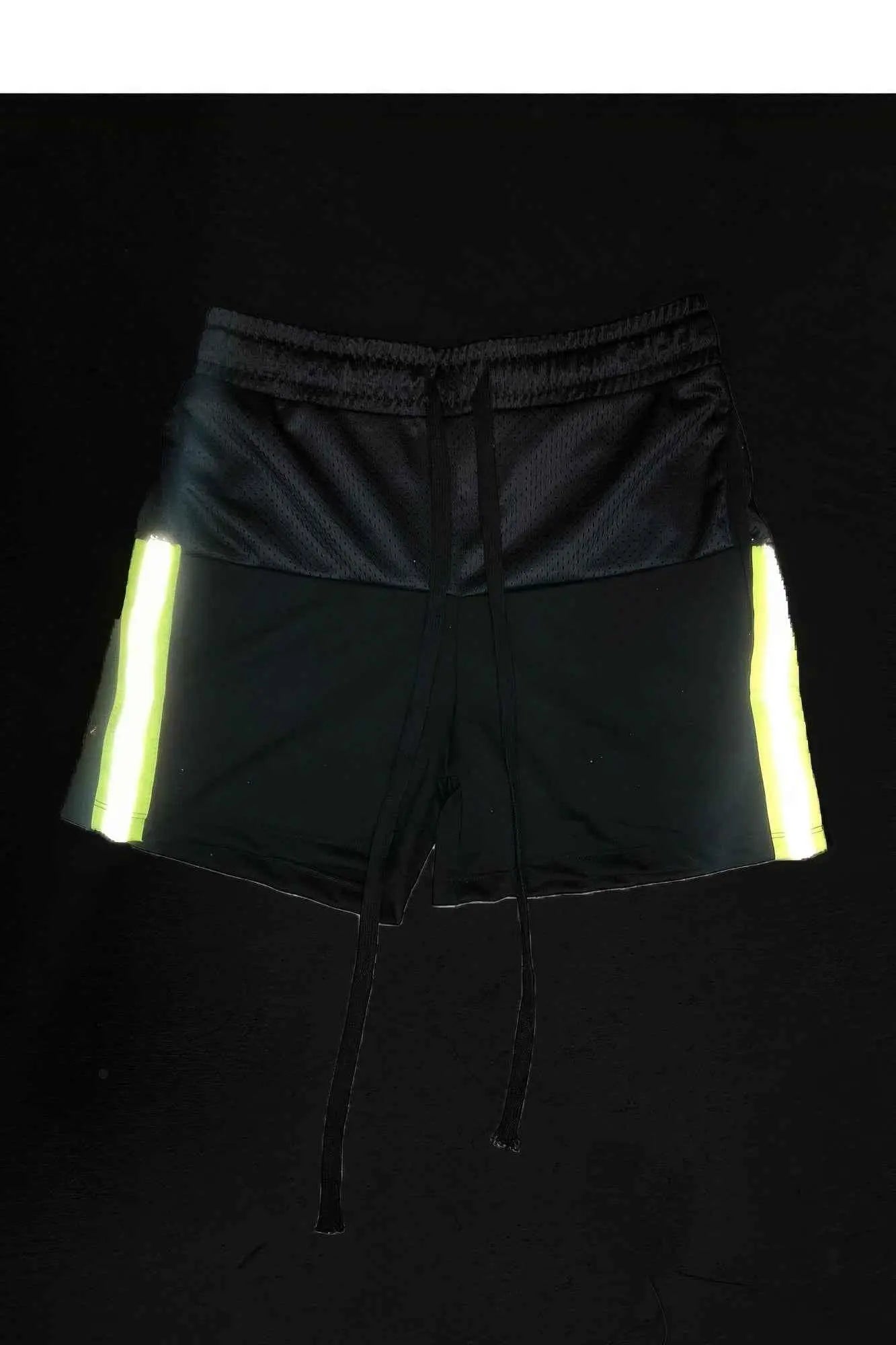 Reflective Half Mesh With Lining Shorts - Mr Lou’s Place