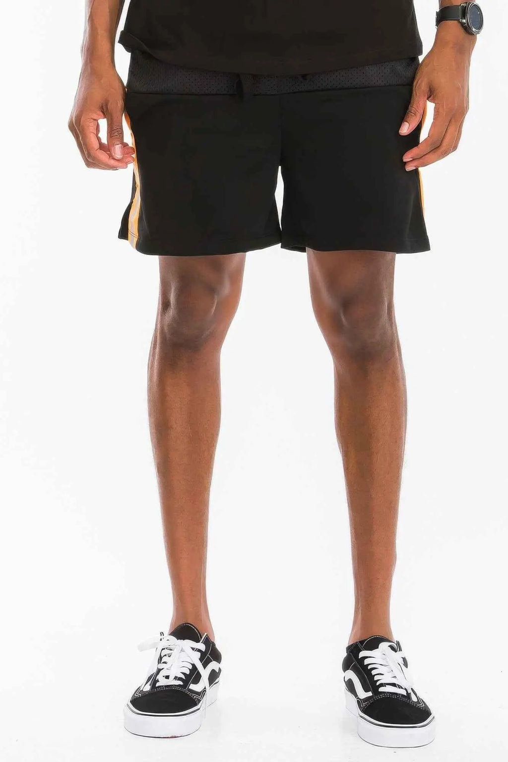 Reflective Half Mesh With Lining Shorts - Mr Lou’s Place