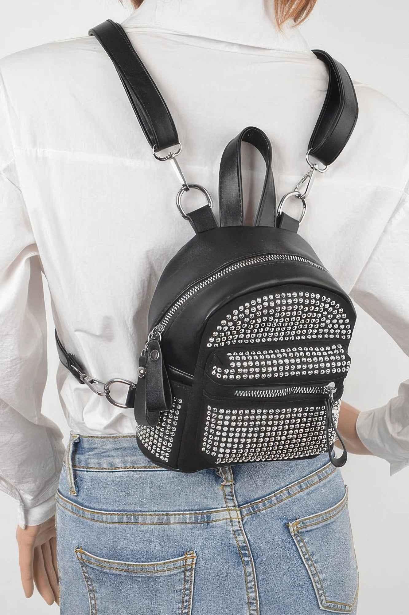 Rhinestone Backpack - Mr Lou’s Place