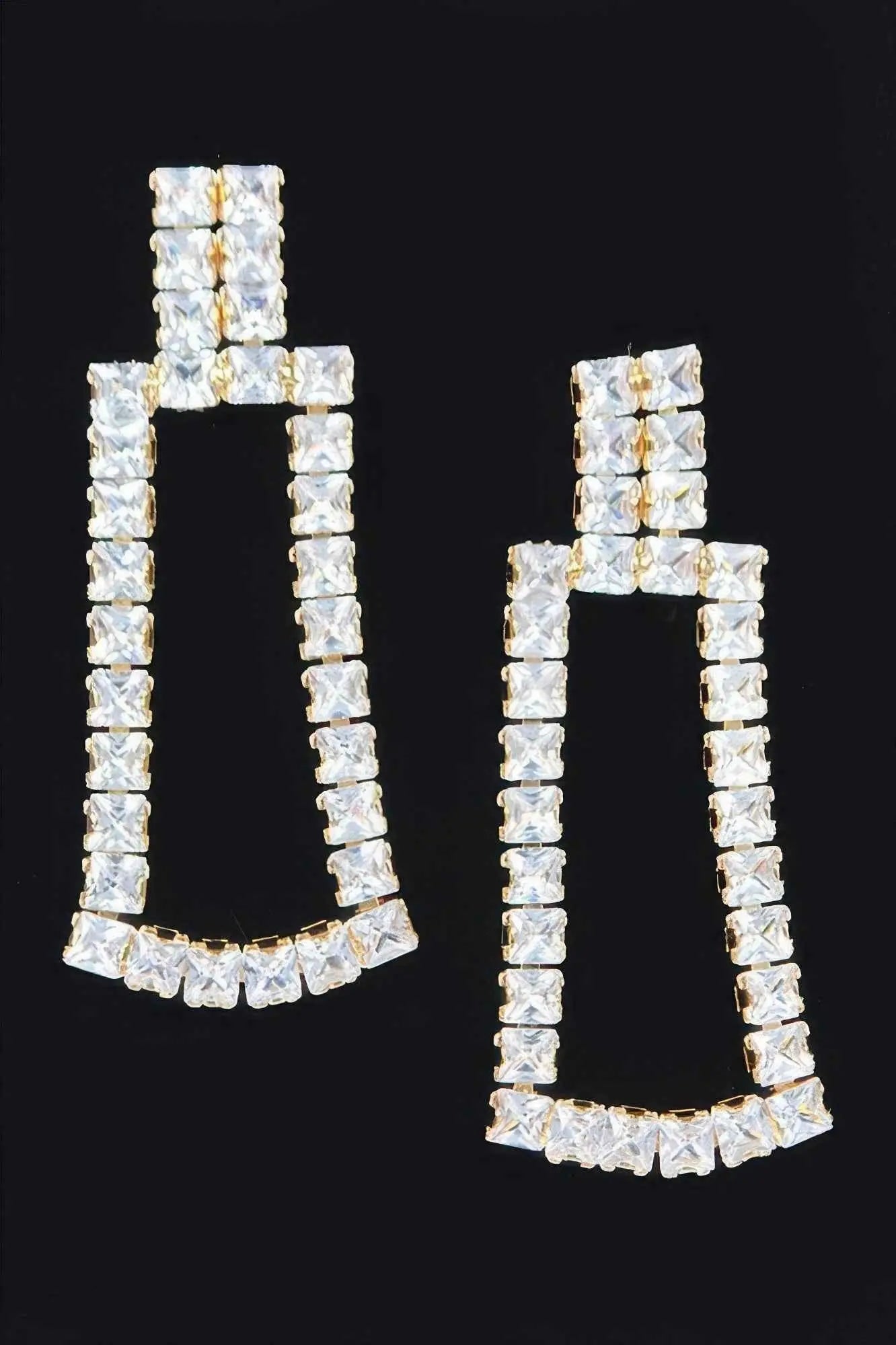 Rhinestone Earring - Mr Lou’s Place