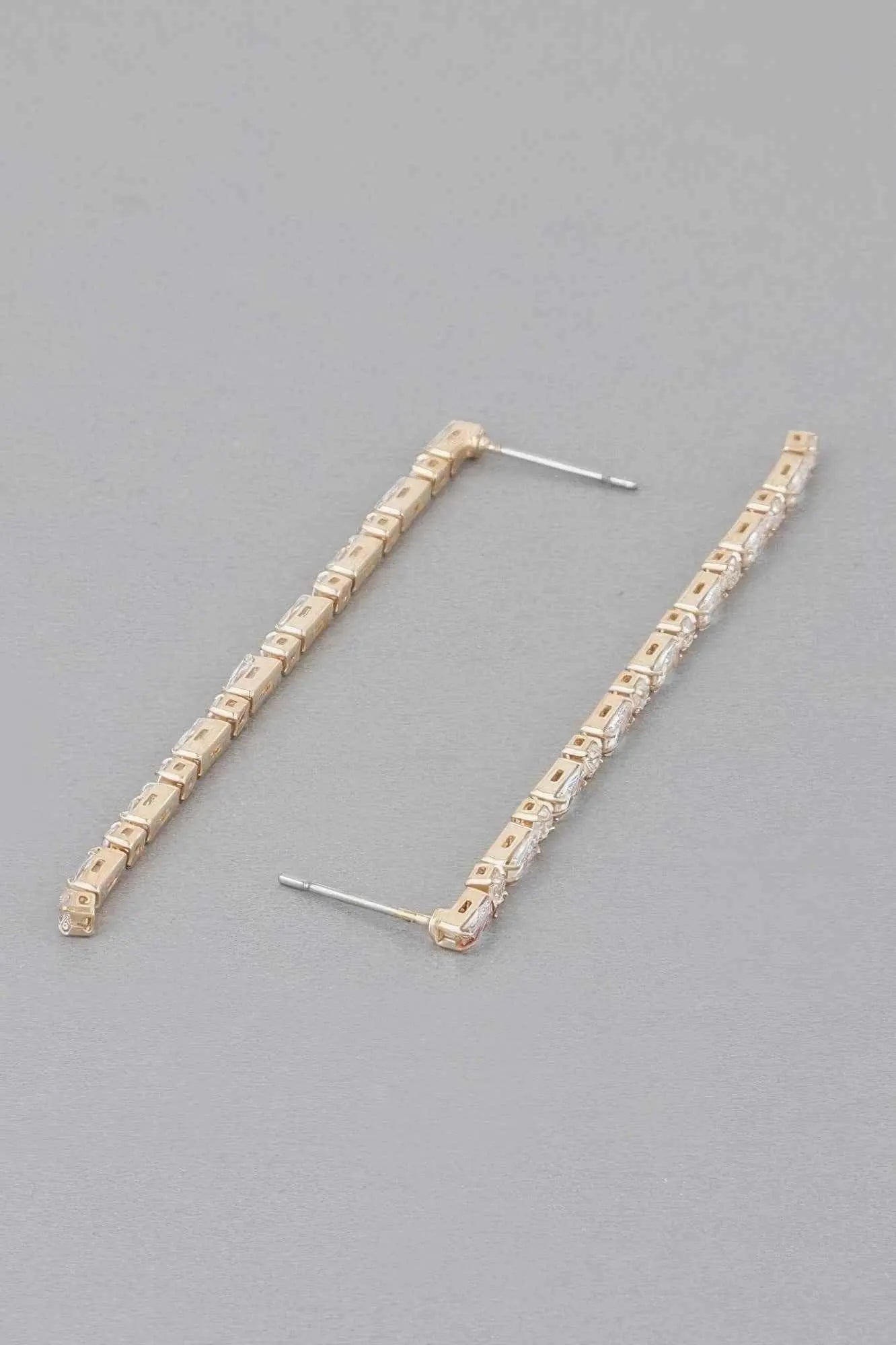 Rhinestone Pearl Drop Earrings - Mr Lou’s Place