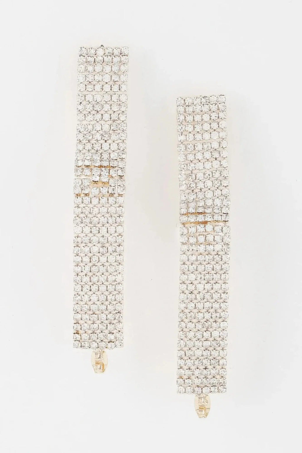 Rhinestone Pearl Wrap Earrings - Mr Lou’s Place