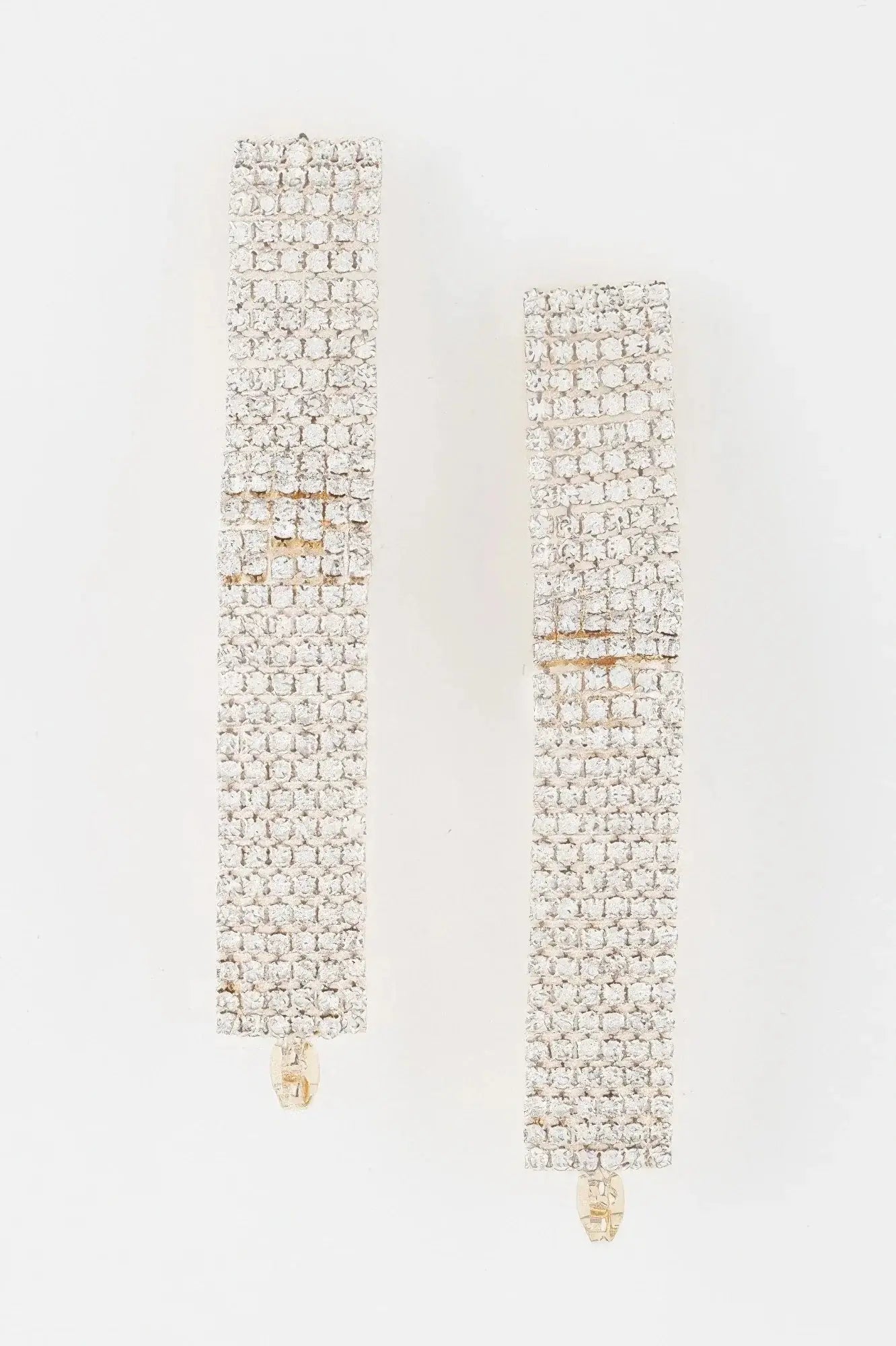 Rhinestone Pearl Wrap Earrings - Mr Lou’s Place