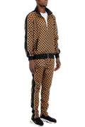 Rich Checkered Track Pants - Mr Lou’s Place