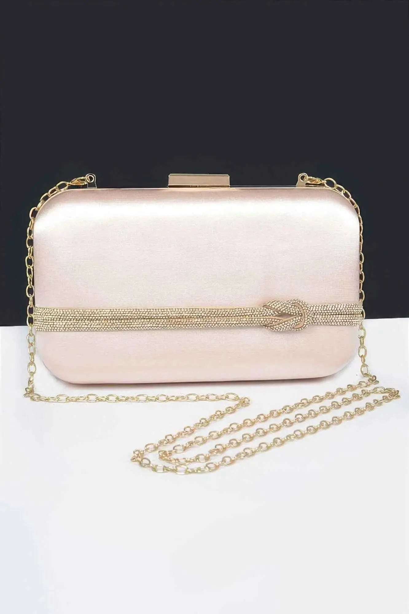 Satin Frame Party Clutch - Mr Lou’s Place