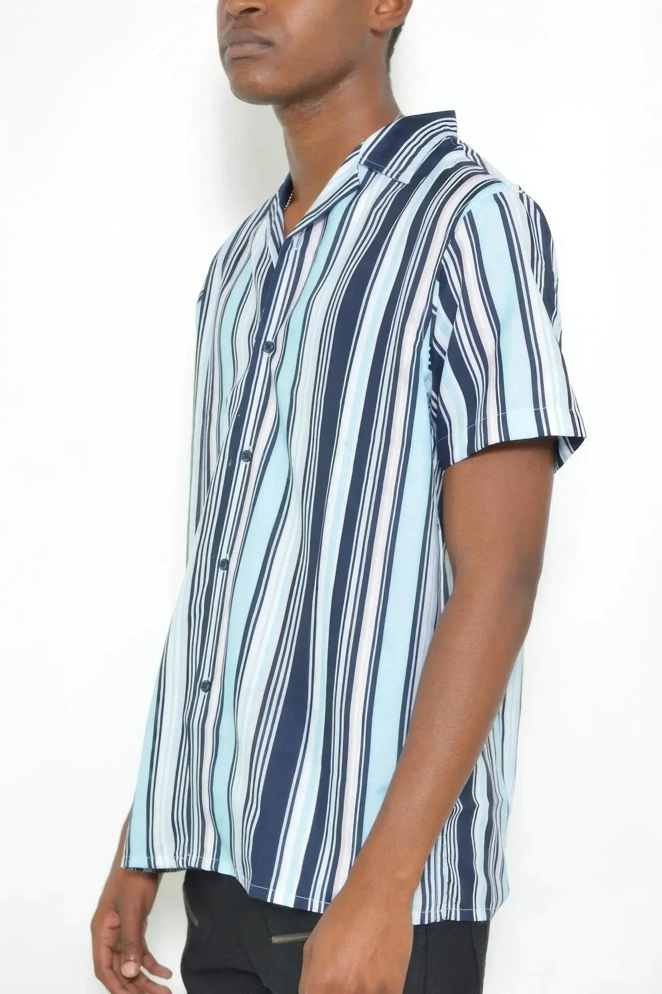 Short Sleeve Button Down Shirt - Mr Lou’s Place