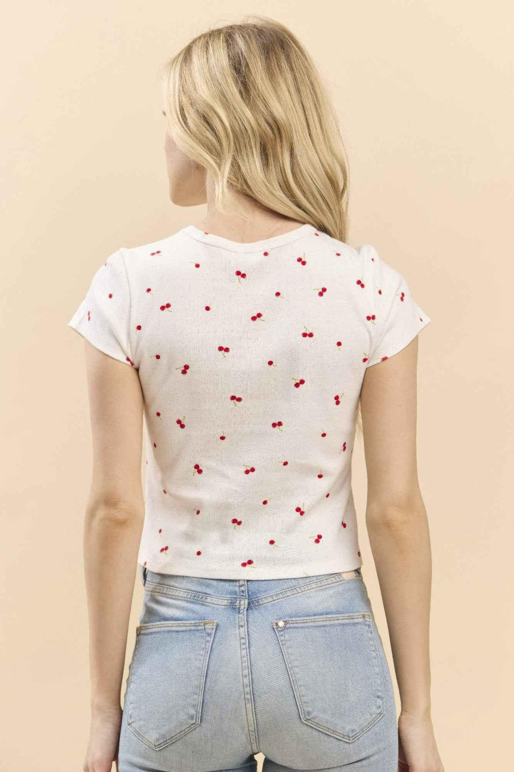 Short Sleeve Printed Baby Tee - Mr Lou’s Place