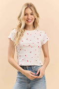 Short Sleeve Printed Baby Tee - Mr Lou’s Place