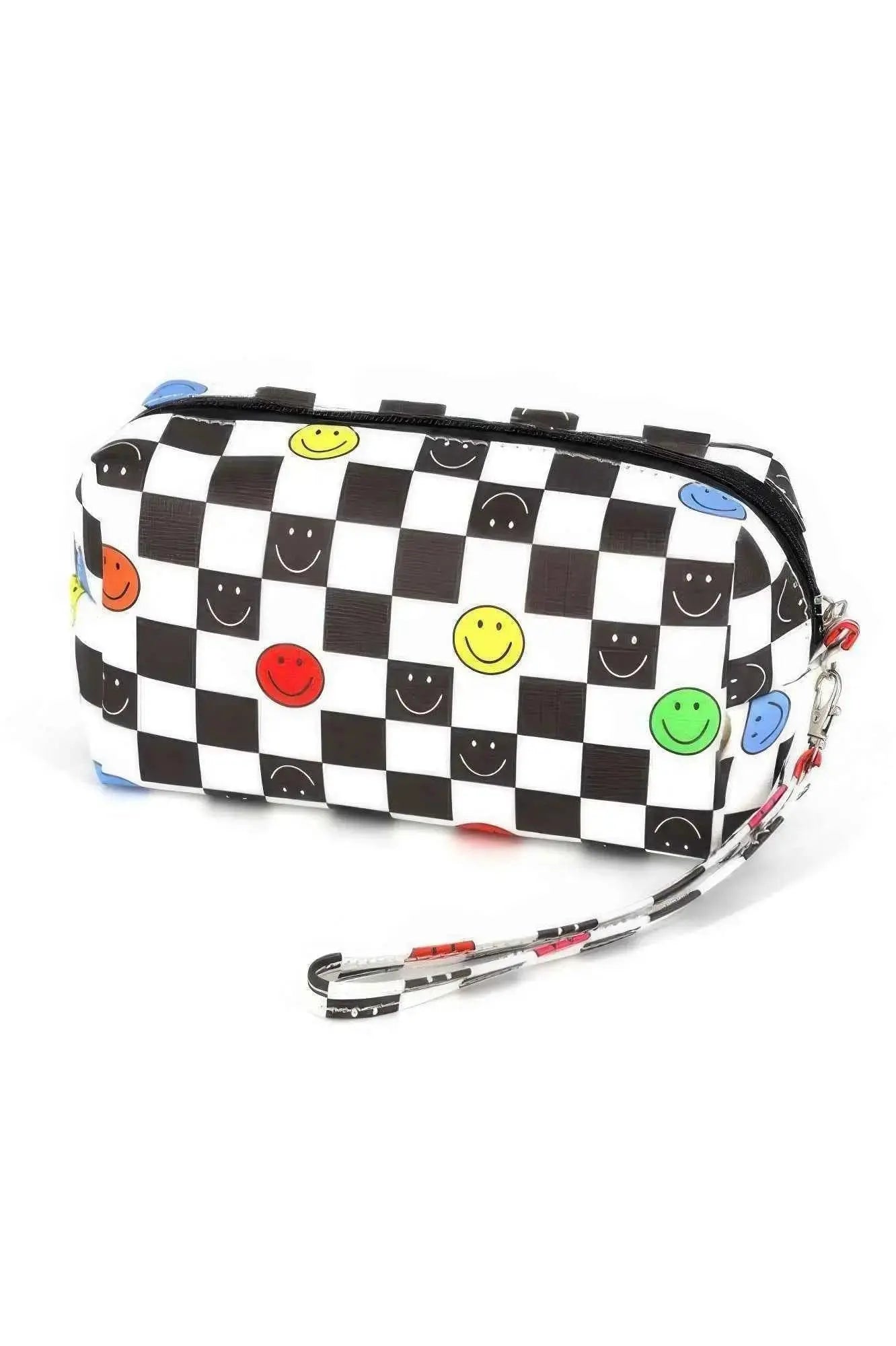Smile Face Pouch Wristlet - Mr Lou’s Place