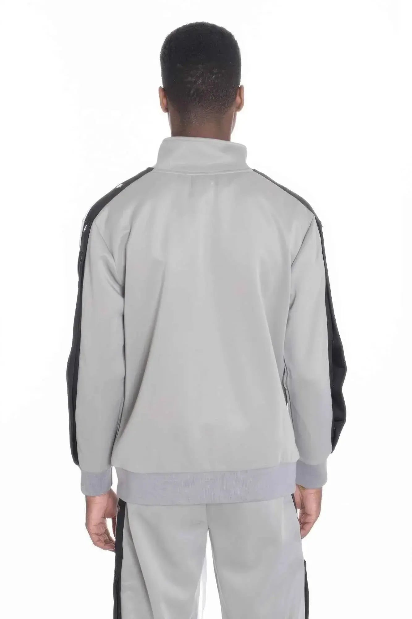 Snap Button Track Jacket - Mr Lou’s Place