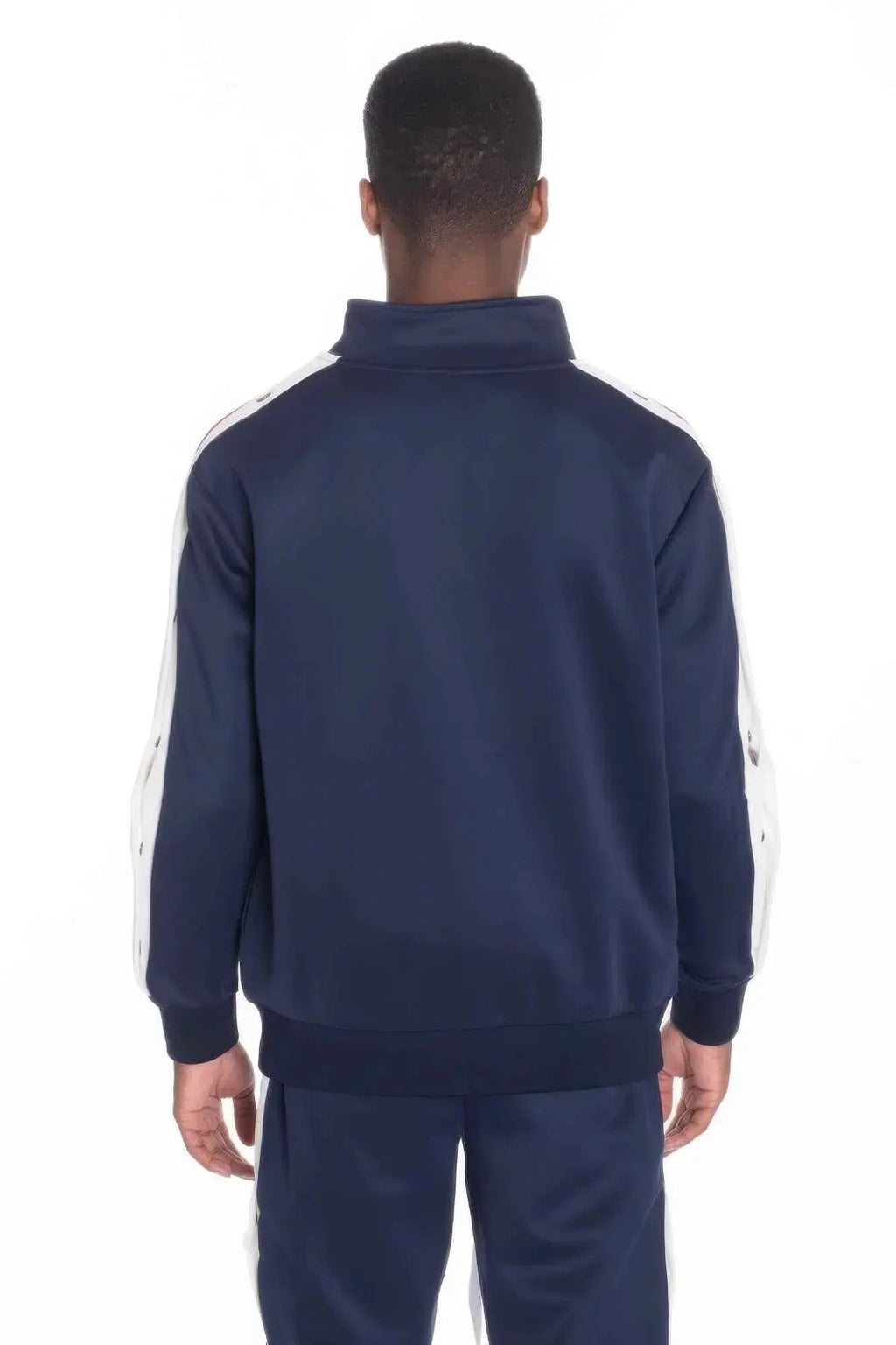 Snap Button Track Jacket - Mr Lou’s Place