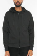 Solid Heathered Zip Up Jacket - Mr Lou’s Place