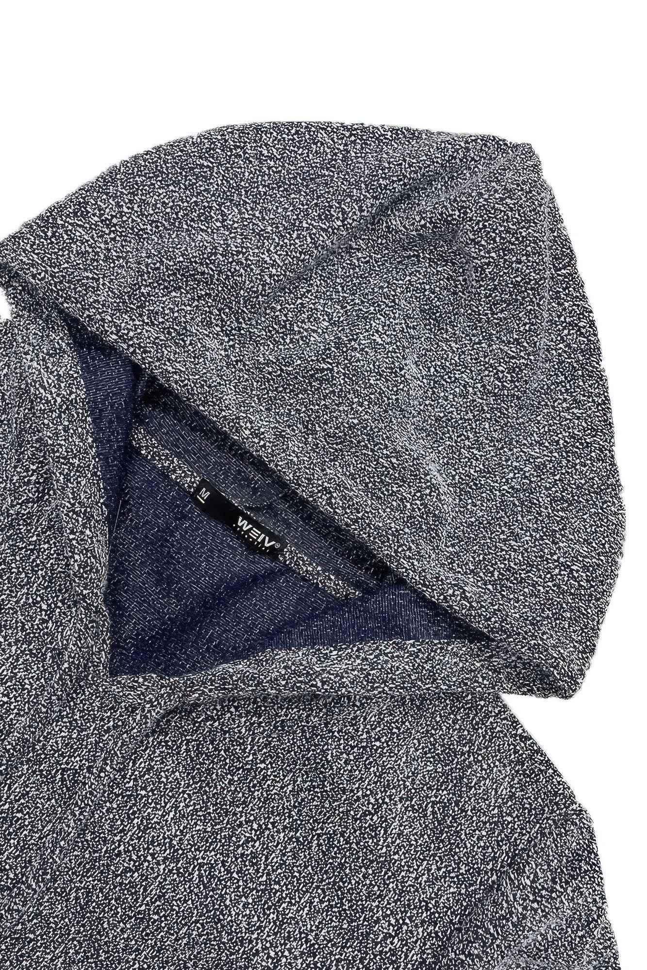 Static Marbled Short Sleeve Hoodie - Mr Lou’s Place