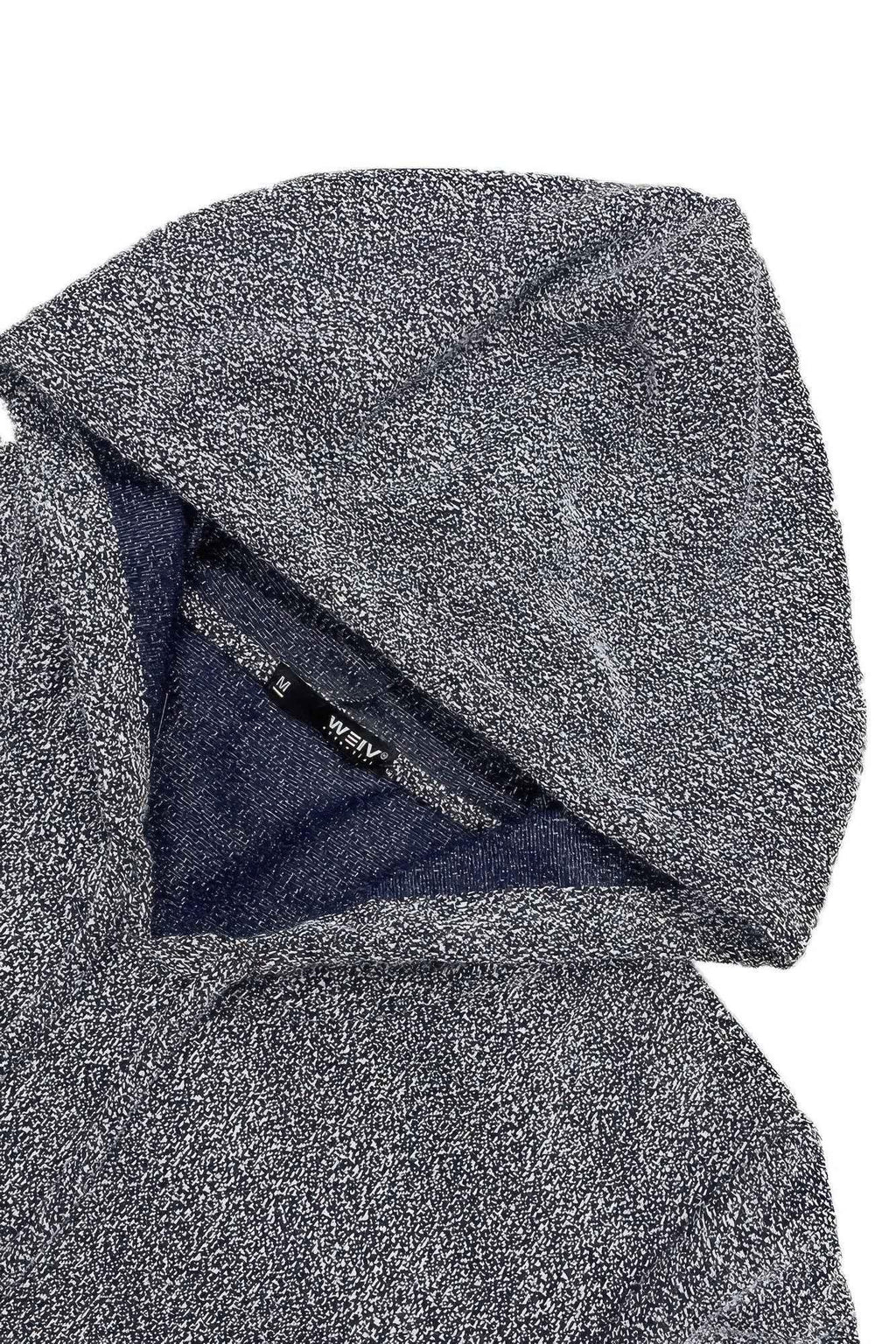 Static Marbled Short Sleeve Hoodie - Mr Lou’s Place