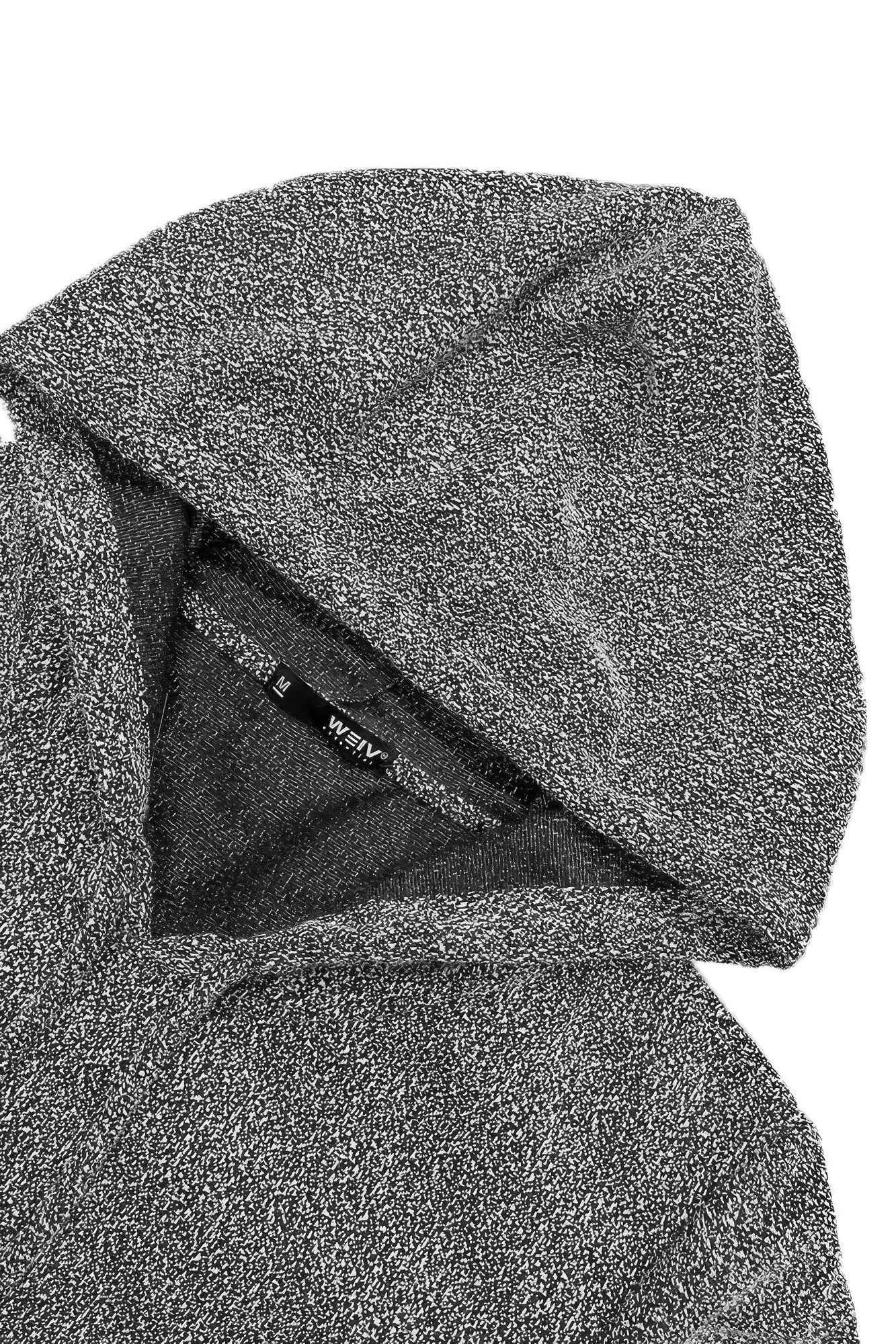 Static Marbled Short Sleeve Hoodie - Mr Lou’s Place