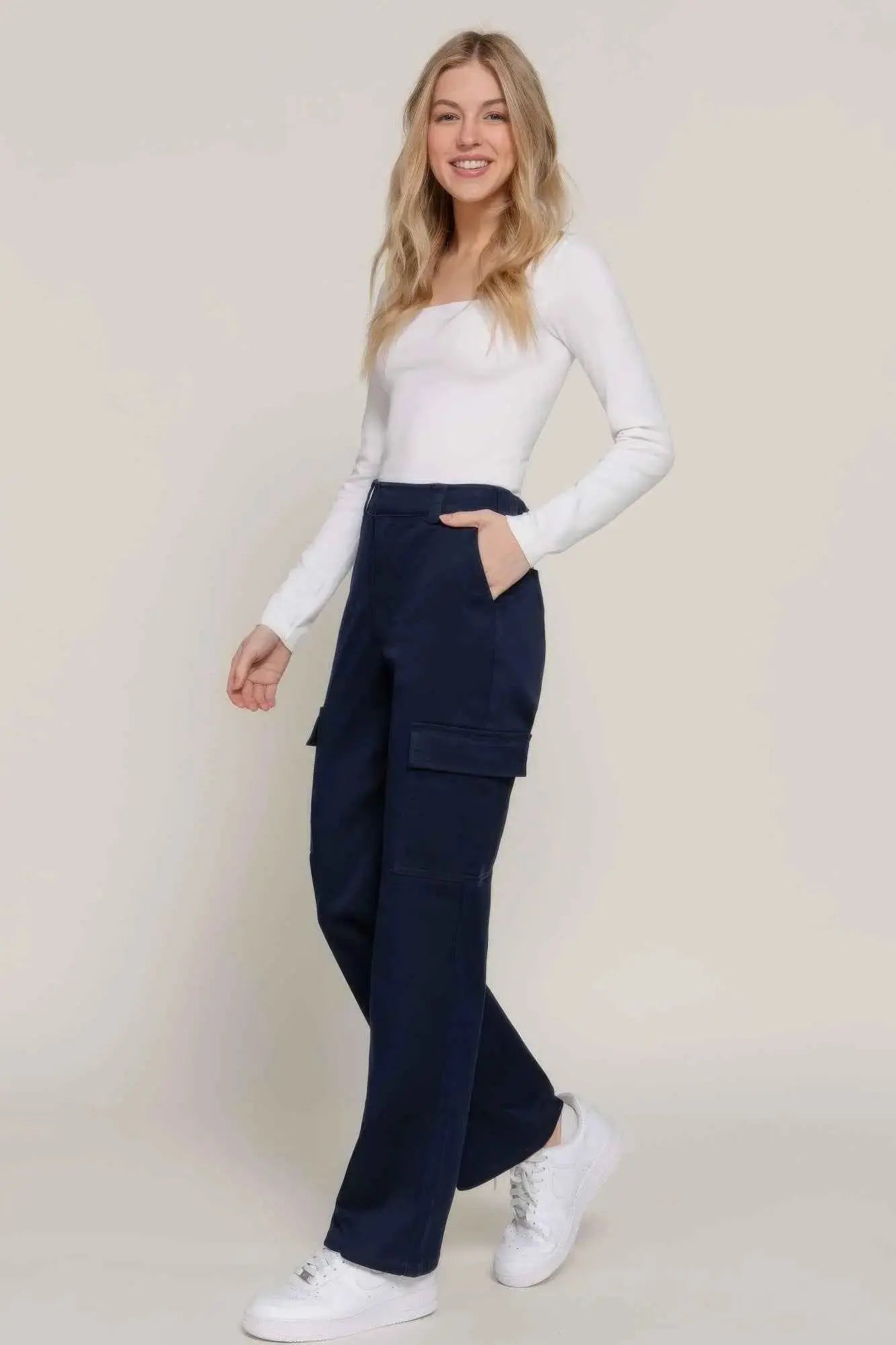 Straight Fit Long Pants - Mr Lou’s Place