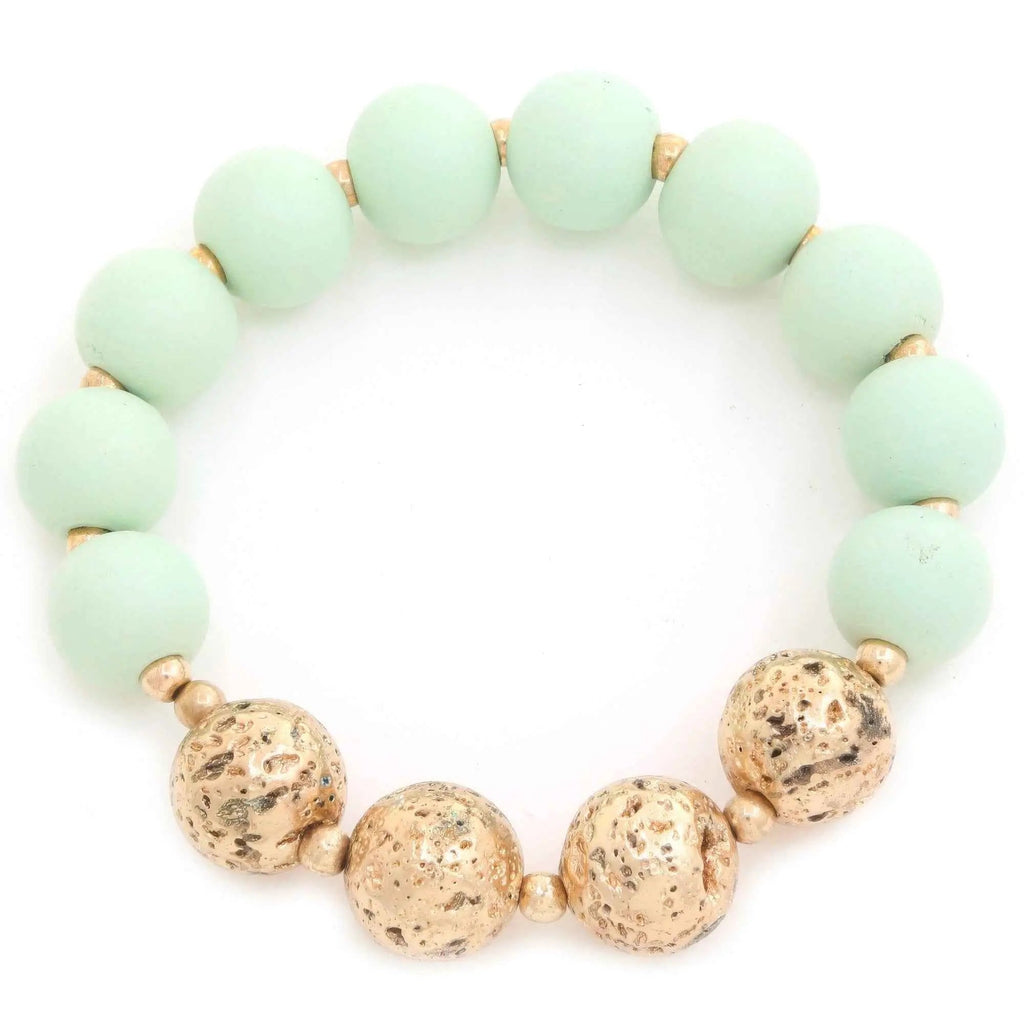 Textured Beaded Bracelet - Mr Lou’s Place