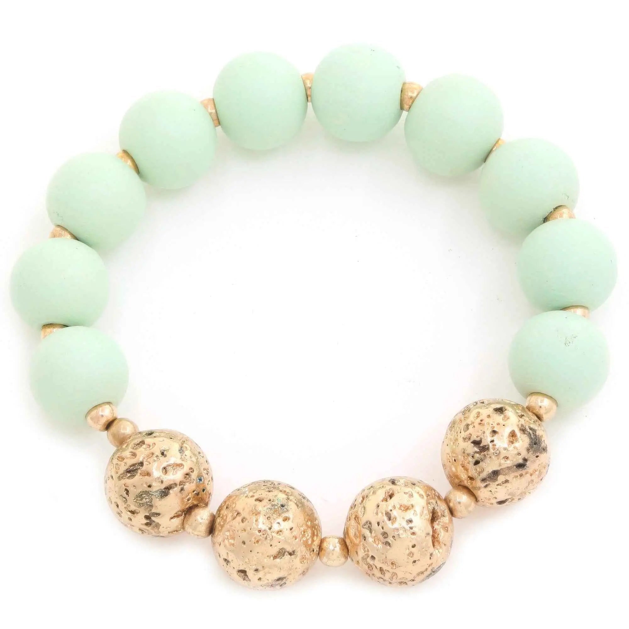 Textured Beaded Bracelet - Mr Lou’s Place