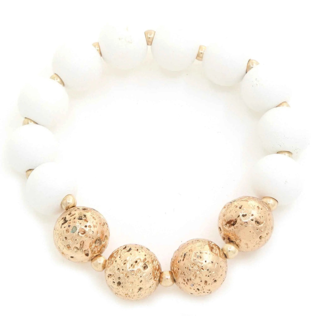 Textured Beaded Bracelet - Mr Lou’s Place