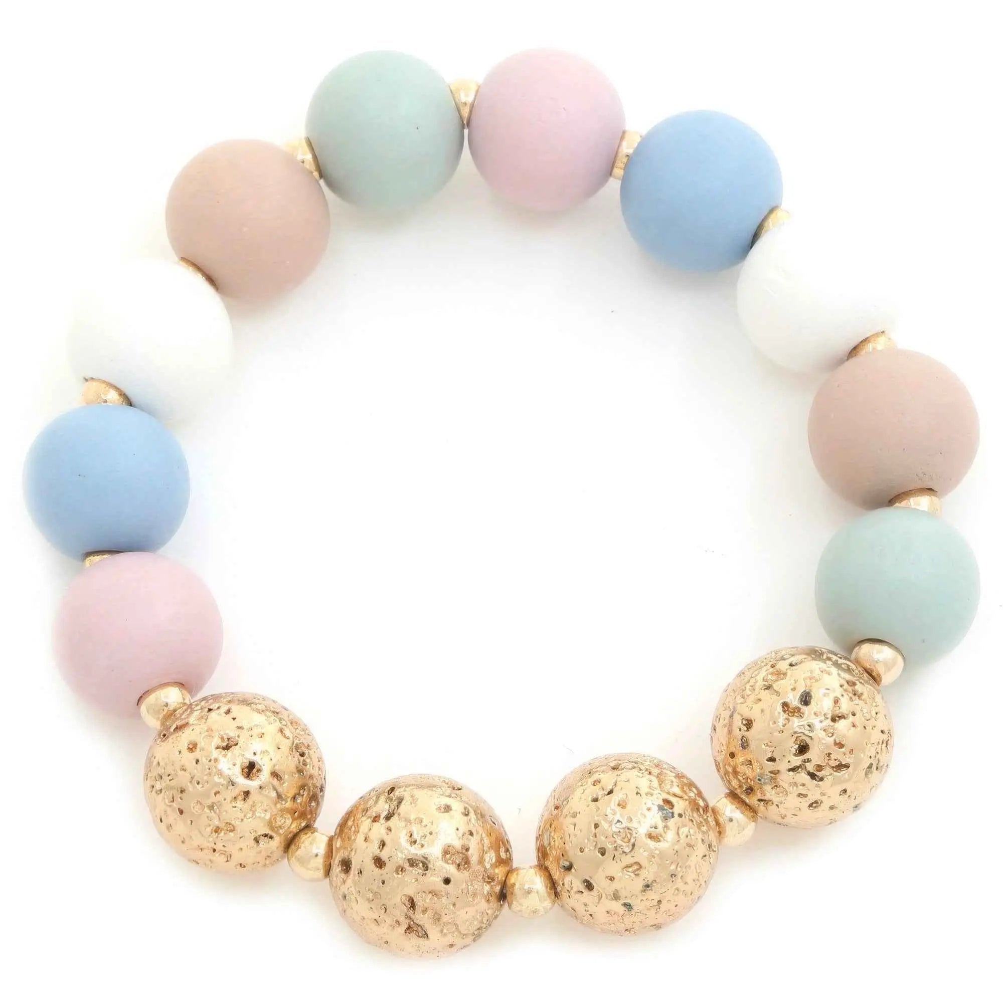 Textured Beaded Bracelet - Mr Lou’s Place