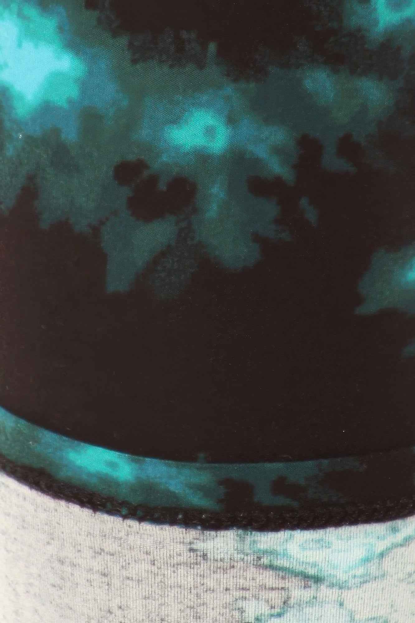 Tie Dye Rinted, Full Length, High Waisted Leggings - Mr Lou’s Place