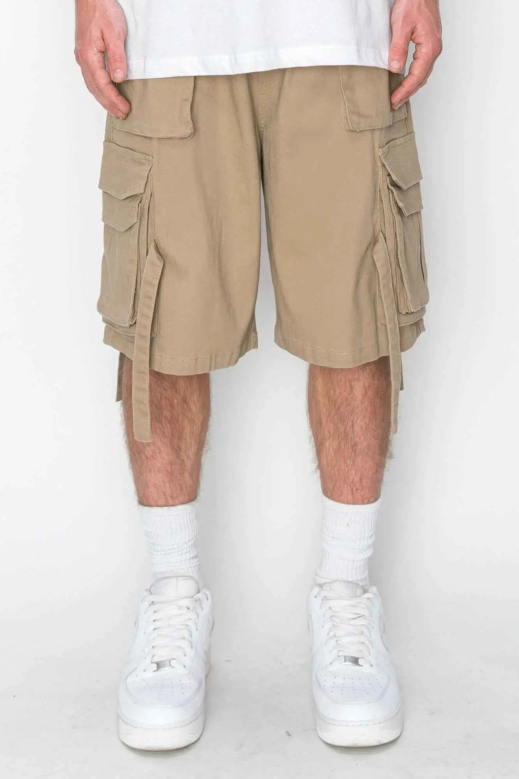 Twill Tuility Jogger Shorts - Mr Lou’s Place