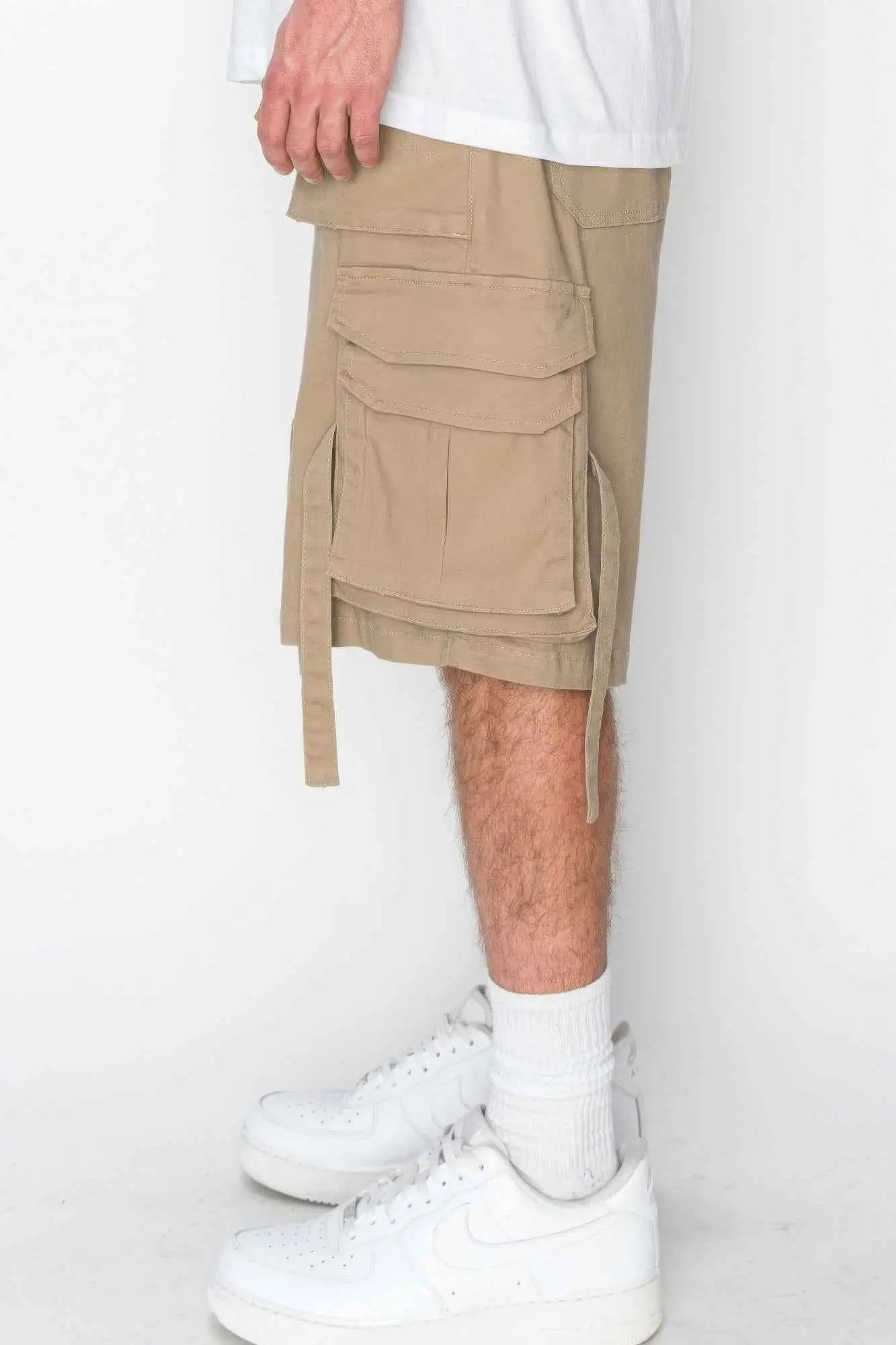 Twill Tuility Jogger Shorts - Mr Lou’s Place