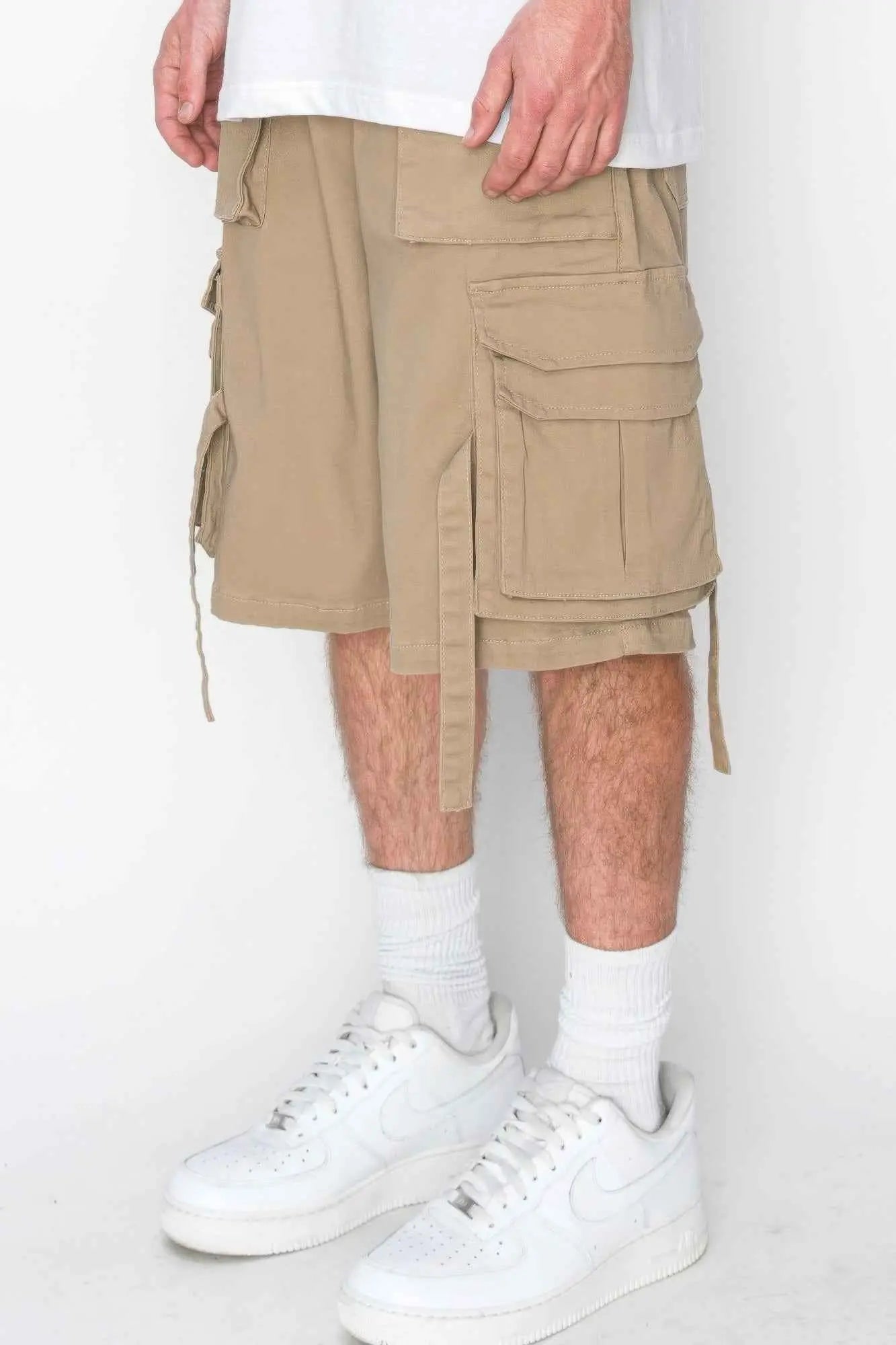 Twill Tuility Jogger Shorts - Mr Lou’s Place