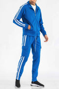 Two Stripe Utility Pocket Track Suit - Mr Lou’s Place