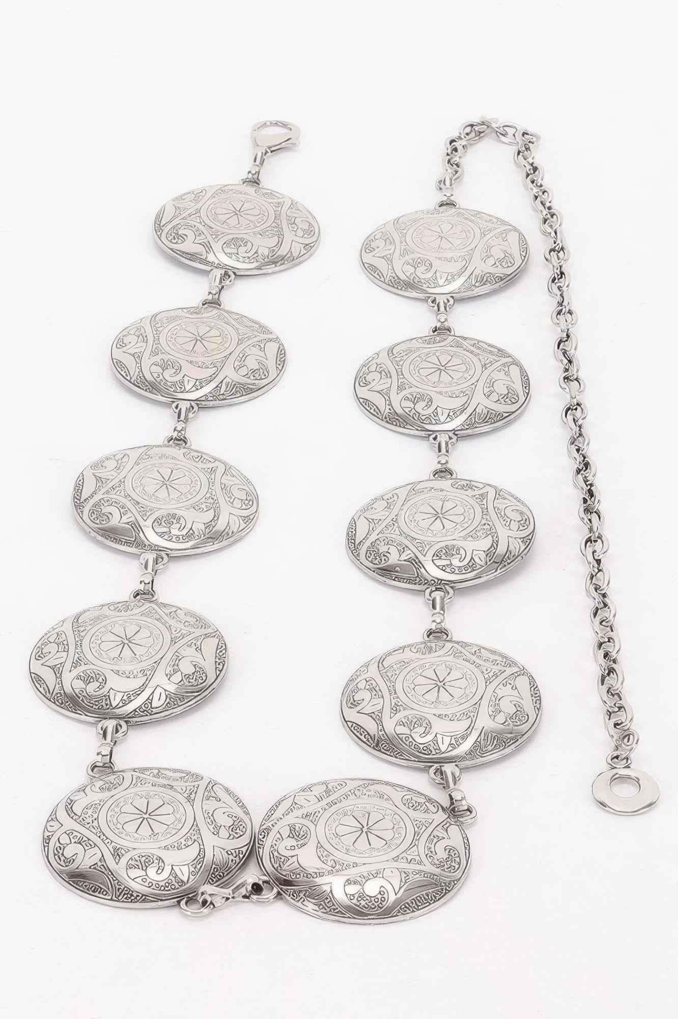 Vintage Metal Chain Belt - Mr Lou’s Place