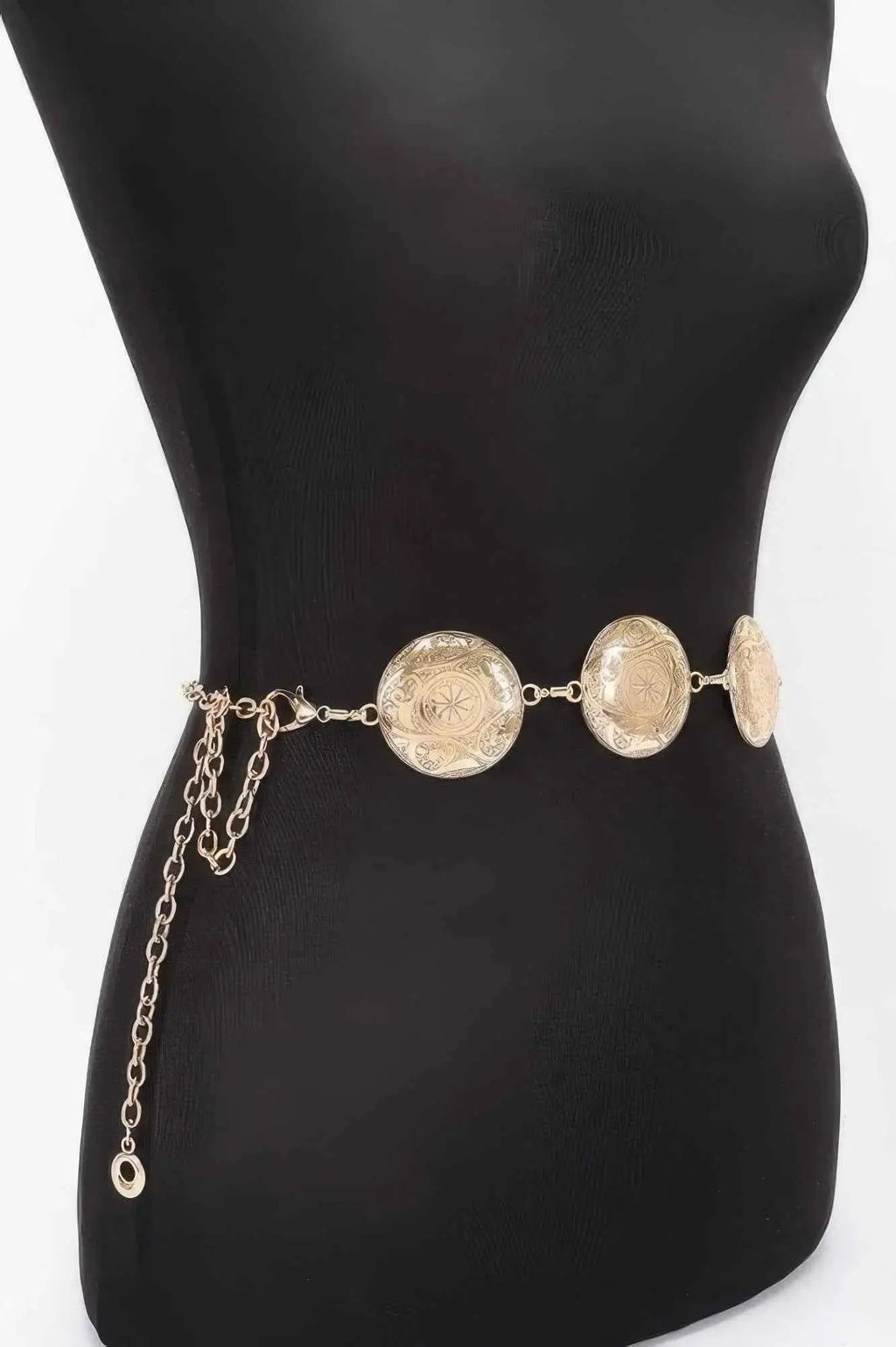 Vintage Metal Chain Belt - Mr Lou’s Place