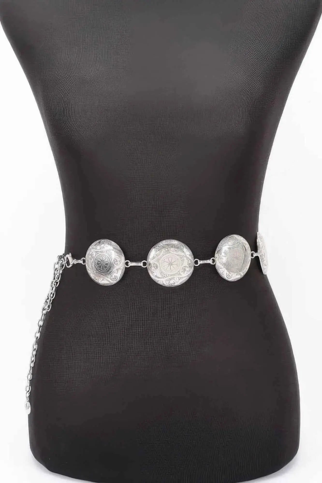 Vintage Metal Chain Belt - Mr Lou’s Place